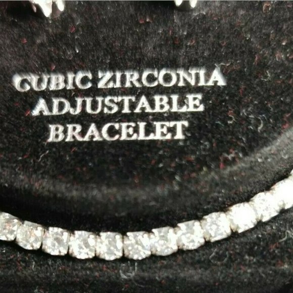 Giani Bernini Bracelet & Earring Set. Sterling Silver and Cubic Zirconia - Picture 3 of 7